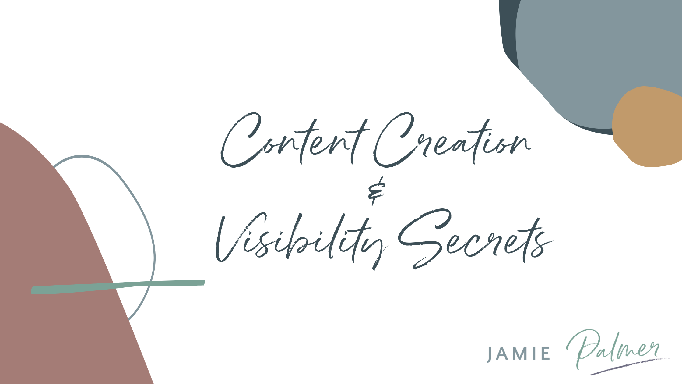 Content Creation & Visibility Secrets