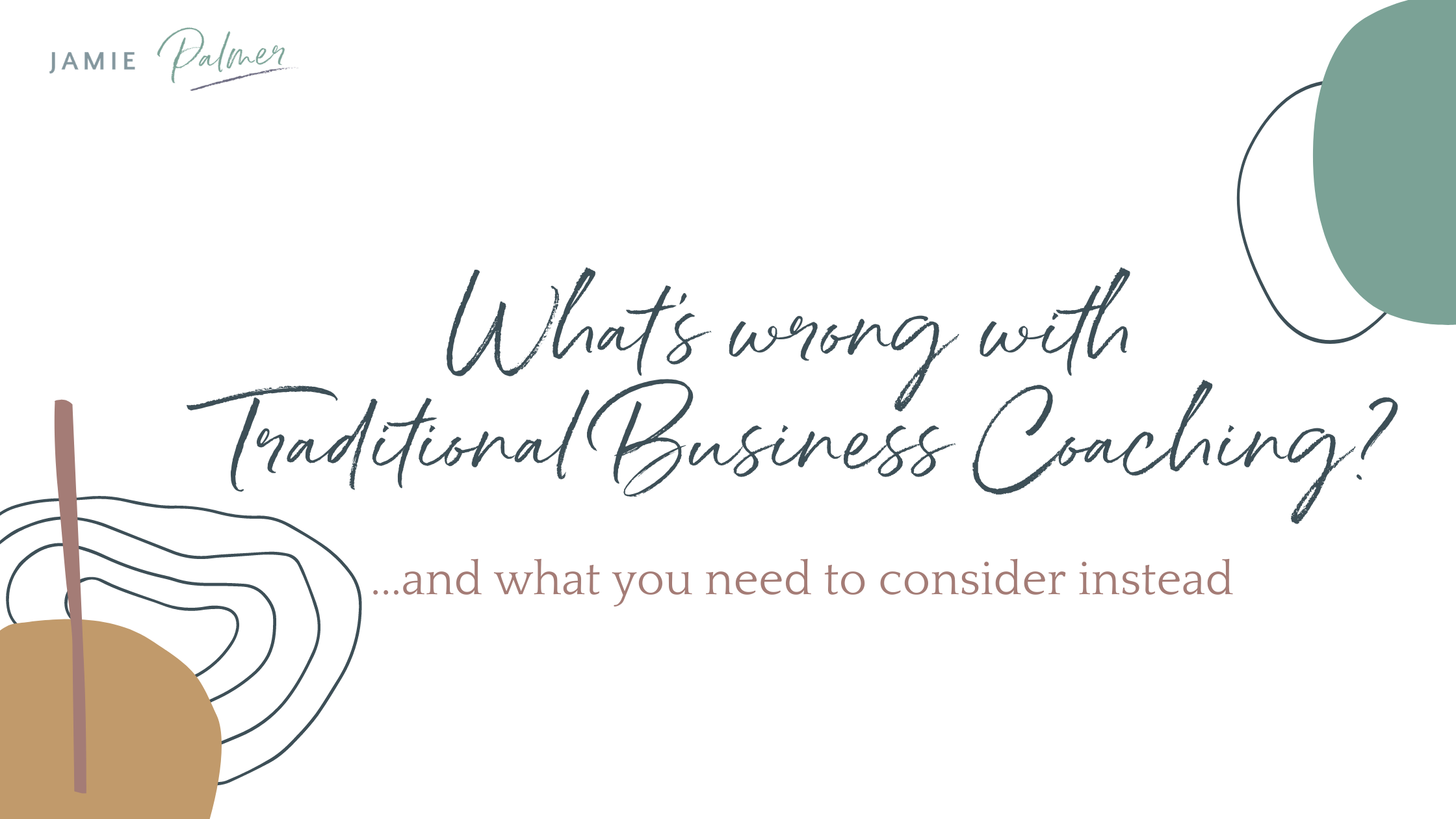 What's wrong with traditional business coaching blog