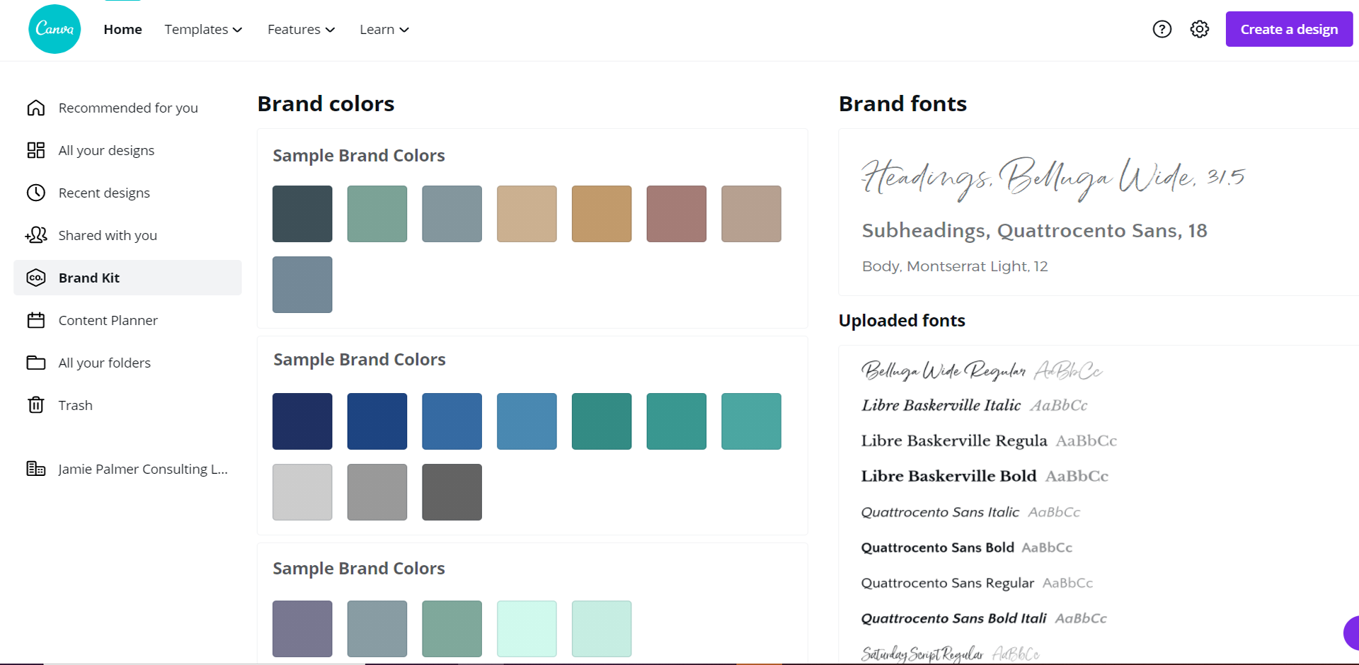 Canva Brand Kit