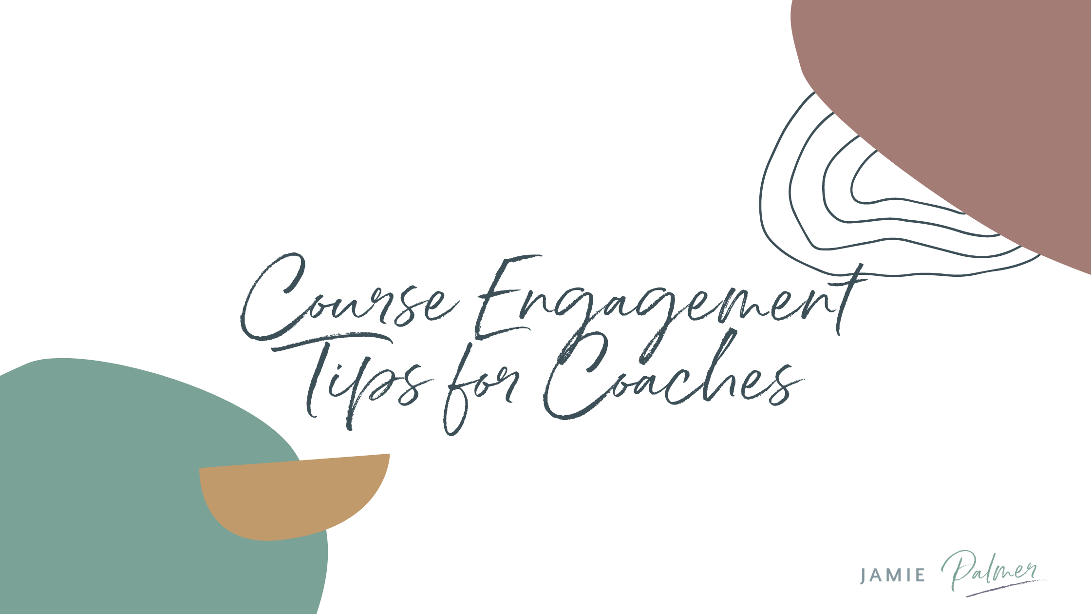 Course Engagement tips for coaches blog