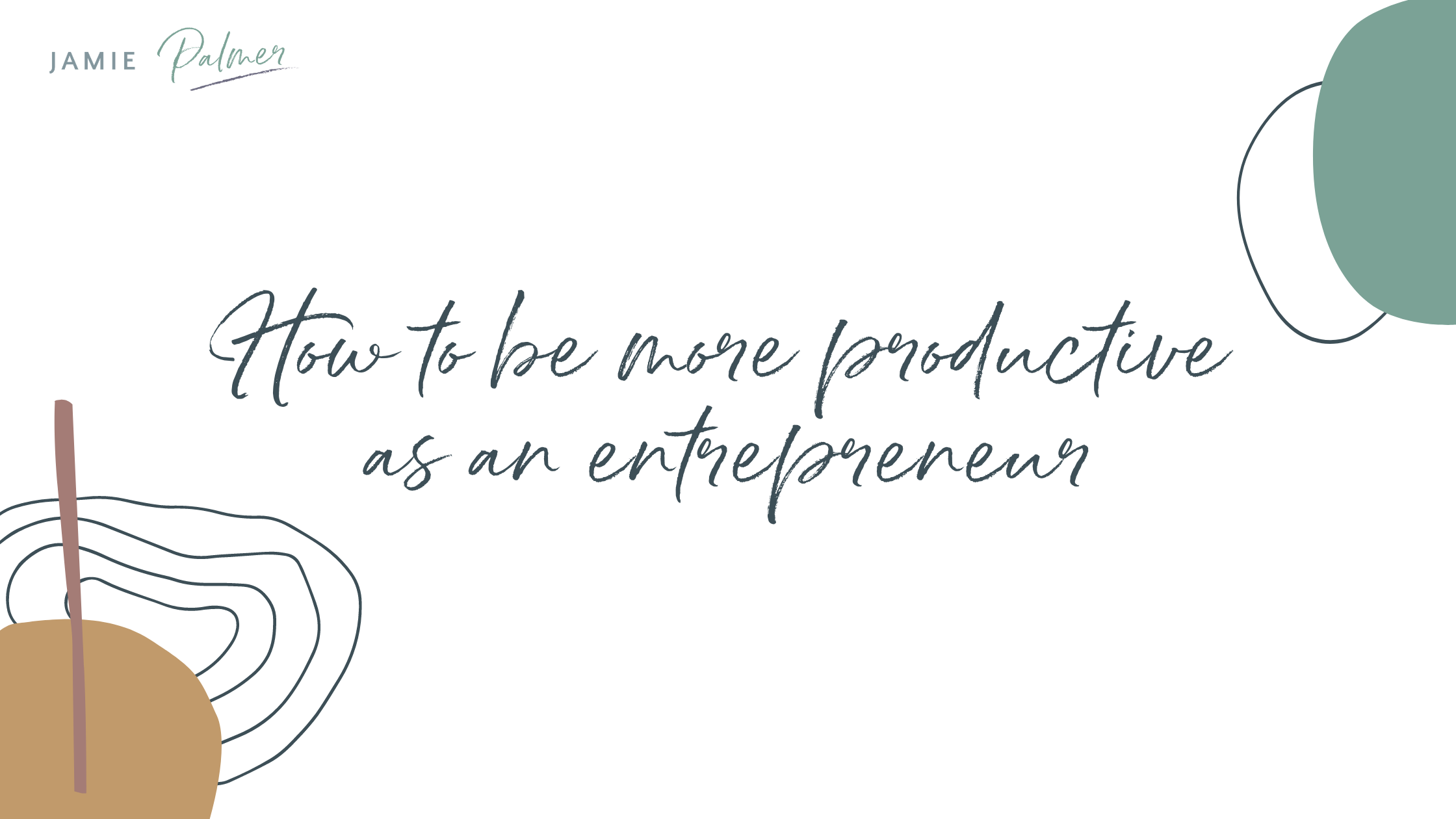 How to be more productive as an entrepreneur How to be more productive as an entrepreneur