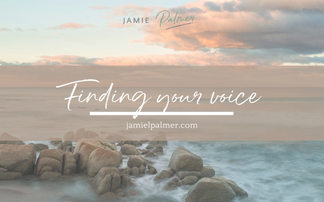 Finding your voice