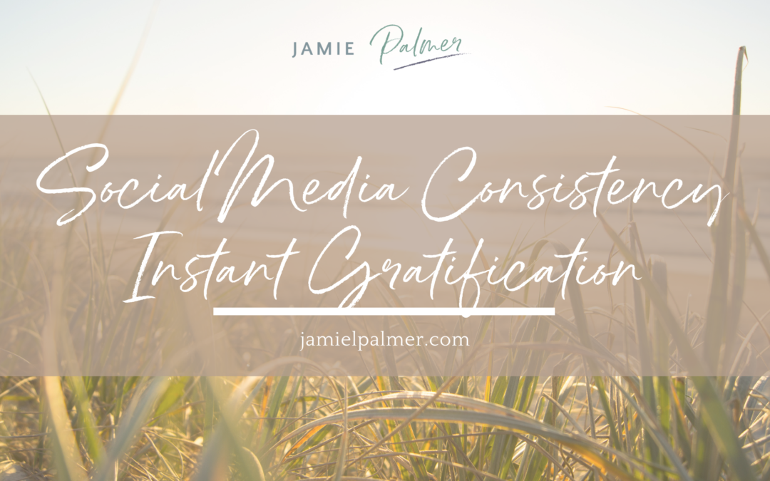 Social Media Consistency – Instant Gratification