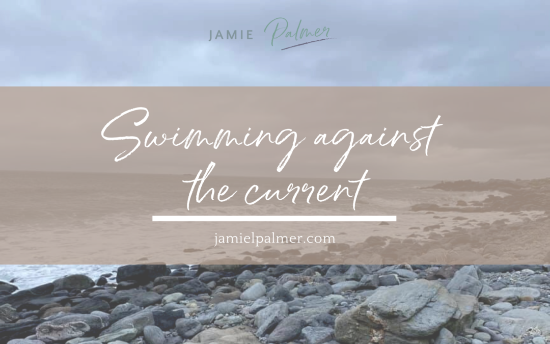 Swimming against the current