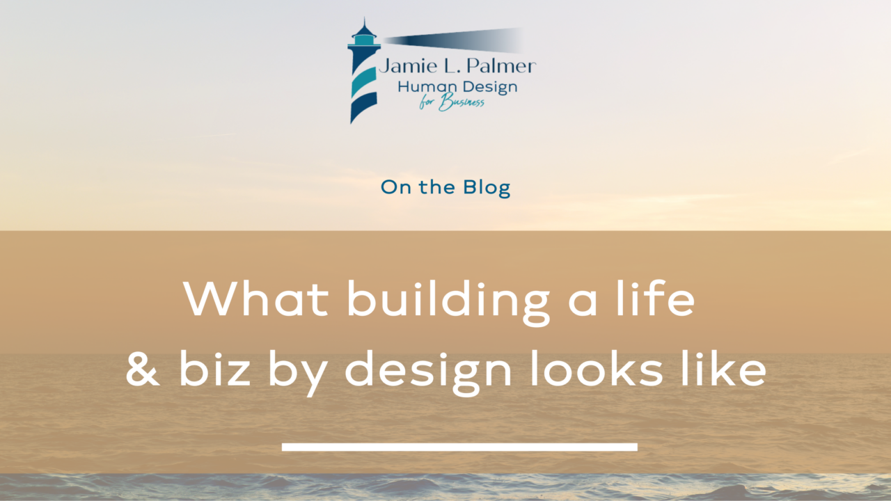 Human Design Business Coach & Strategist Jamie Palmer